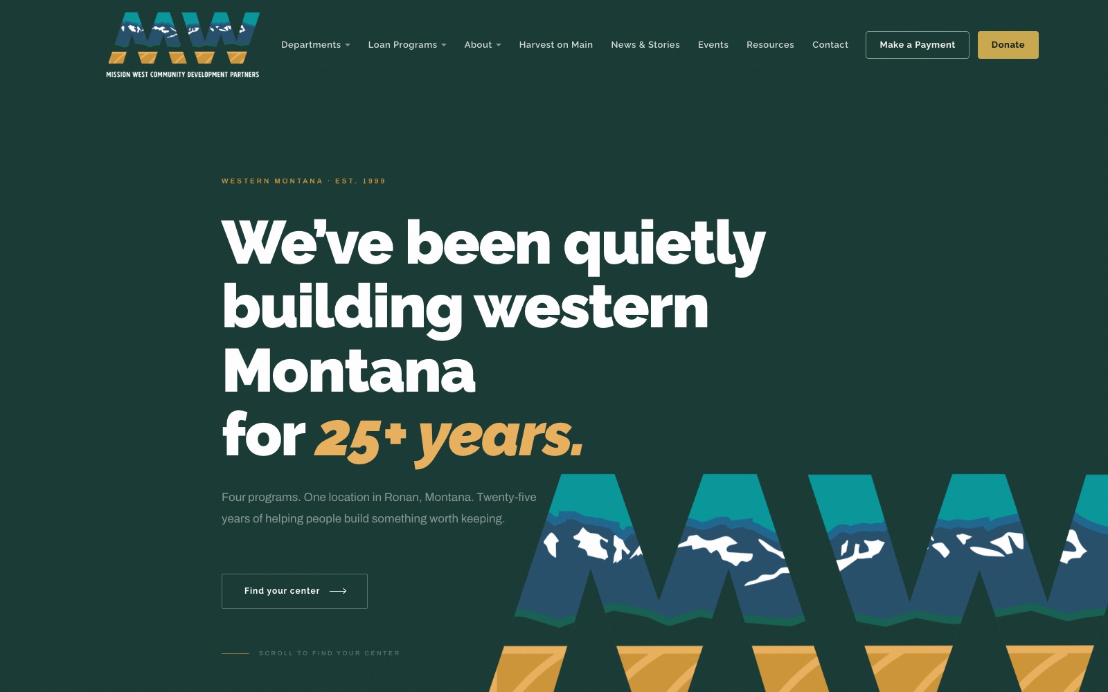 Mission West Community Development Partners website screenshot